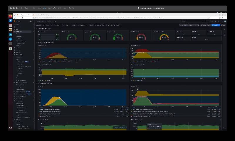 Screenshot of Harris's project