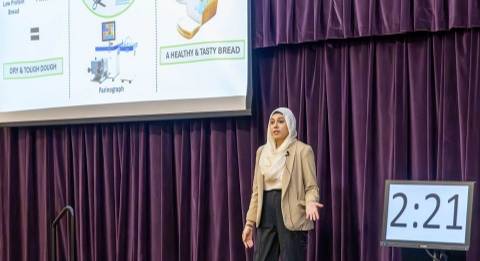 Presenting work